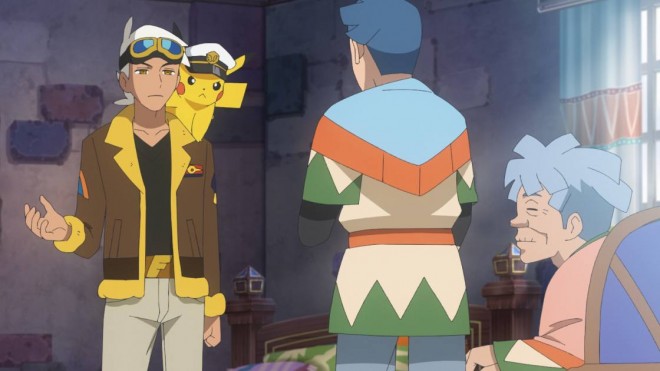 Scene from the anime Pokémon Horizons episode 84